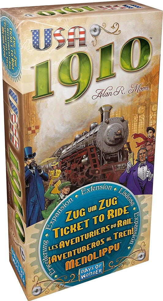 Ticket to Ride USA 1910-Stalo žaidimai-Brain Games LT