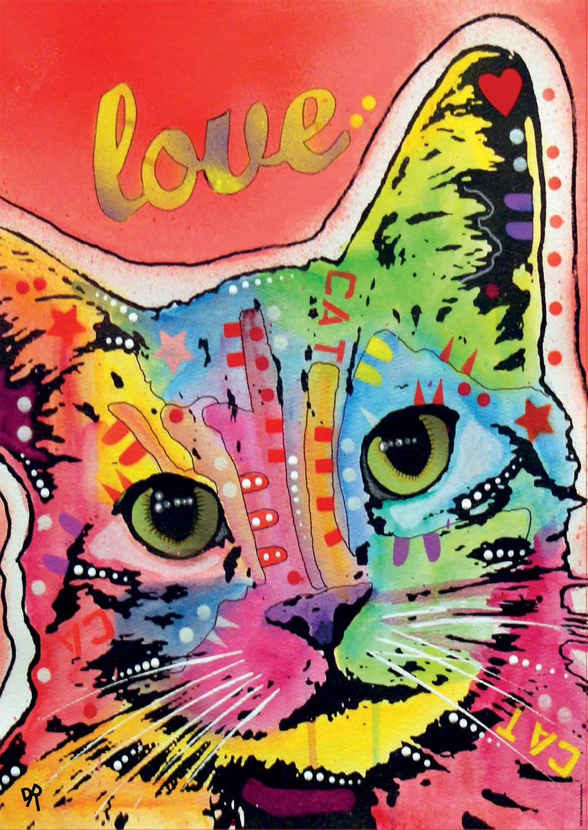 Tilt Cat Love, Dean Russo, 1000-Universalios dėlionės-Brain Games LT