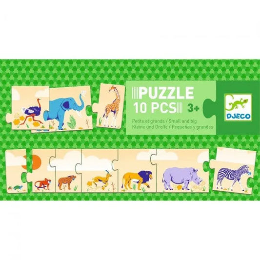 Trio dėlionė - Mažas ir didelis-Vaikiškos dėlionės-Brain Games LT