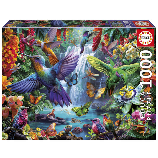 Tropical Hummingbirds, 1000-Universalios dėlionės-Brain Games LT