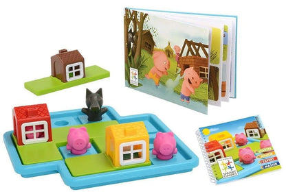 Trys maži paršiukai-Loginiai Žaidimai-Brain Games LT