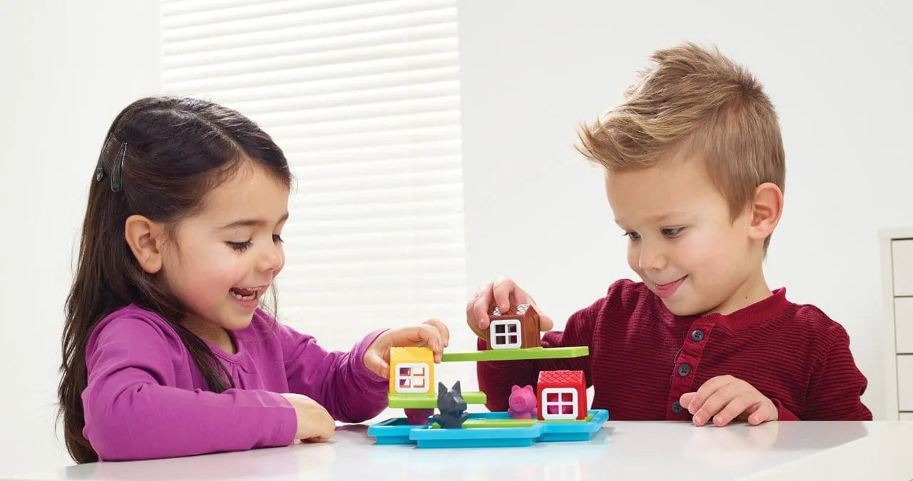 Trys maži paršiukai-Loginiai Žaidimai-Brain Games LT