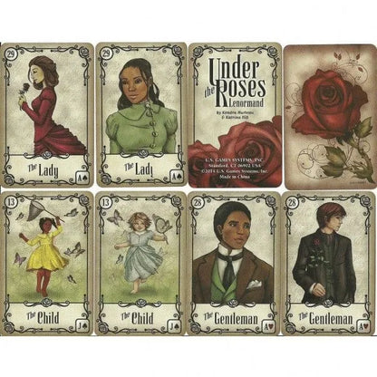 Under The Roses Lenormand kortos-Kita-Brain Games LT