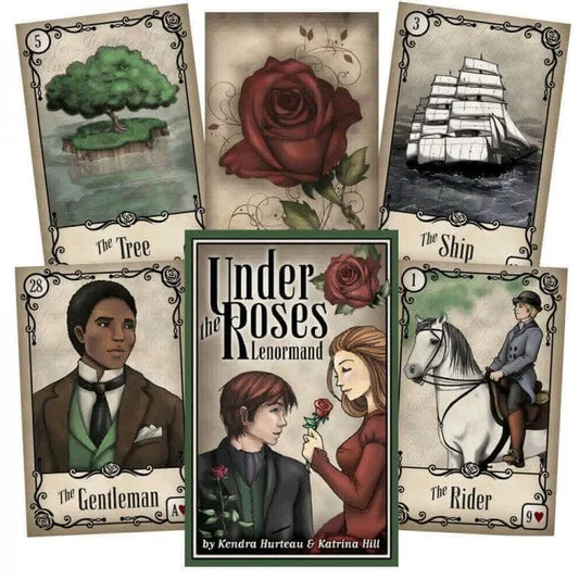 Under The Roses Lenormand kortos-Kita-Brain Games LT