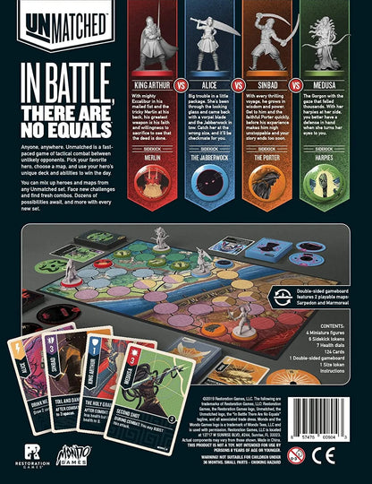 Unmatched: Battle of Legends, Volume One-Stalo žaidimai-Brain Games LT