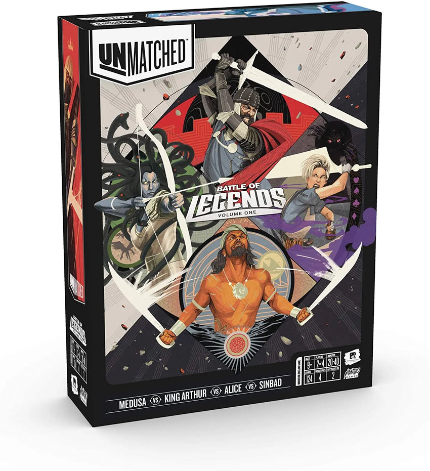 Unmatched: Battle of Legends, Volume One-Stalo žaidimai-Brain Games LT