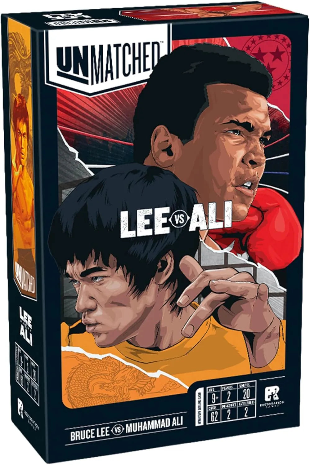 IELLO Stalo žaidimai Unmatched: Lee vs Ali