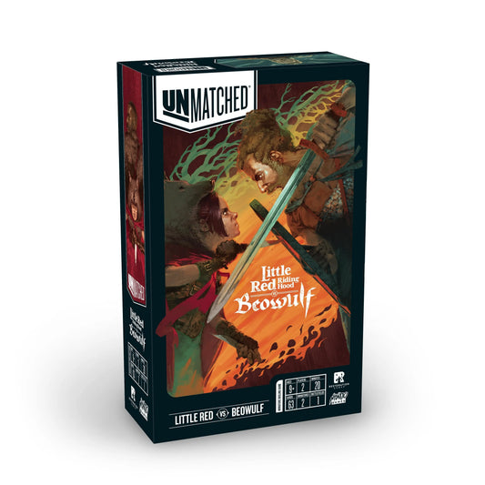 Unmatched: Little Red Riding Hood vs. Beowulf-Stalo žaidimai-Brain Games LT