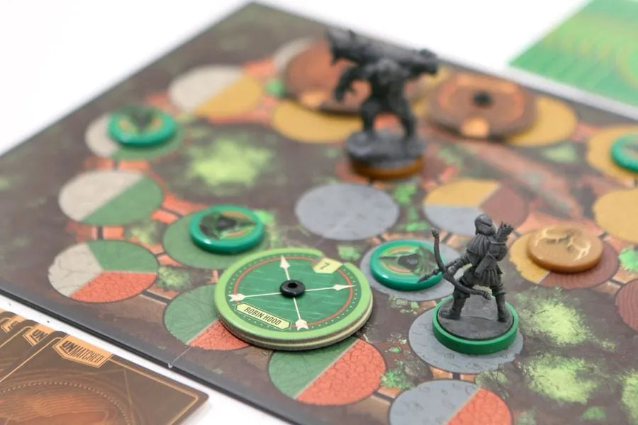 Unmatched: Robin Hood vs. Bigfoot-Stalo žaidimai-Brain Games LT