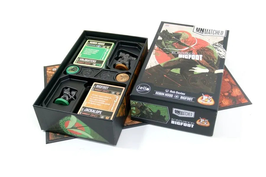 Unmatched: Robin Hood vs. Bigfoot-Stalo žaidimai-Brain Games LT