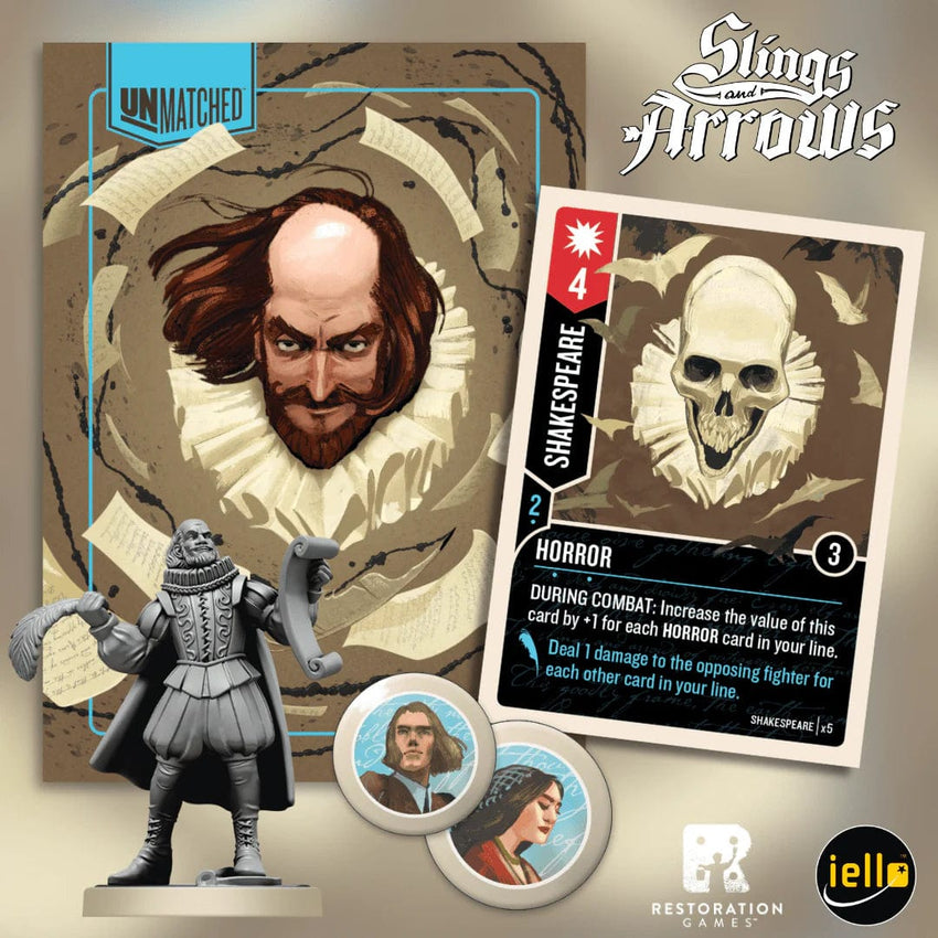 Unmatched: Slings and Arrows-Stalo žaidimai-Brain Games LT