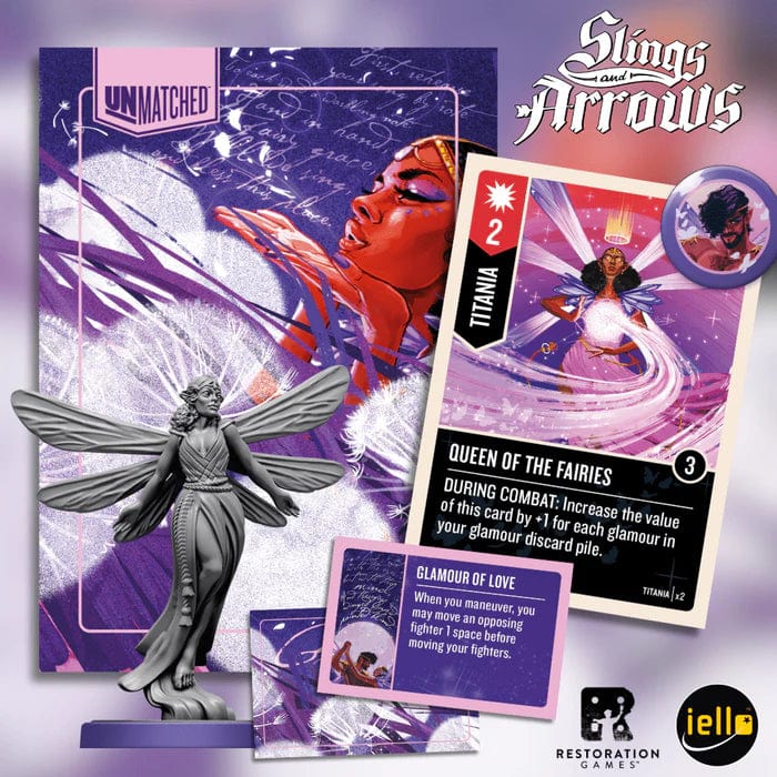 Unmatched: Slings and Arrows-Stalo žaidimai-Brain Games LT