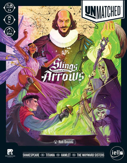Unmatched: Slings and Arrows-Stalo žaidimai-Brain Games LT