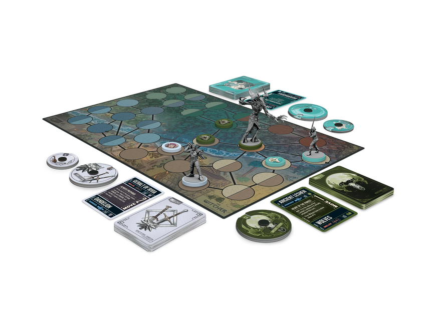 Unmatched The Witcher: Steel & Silver-Stalo žaidimai-Brain Games LT