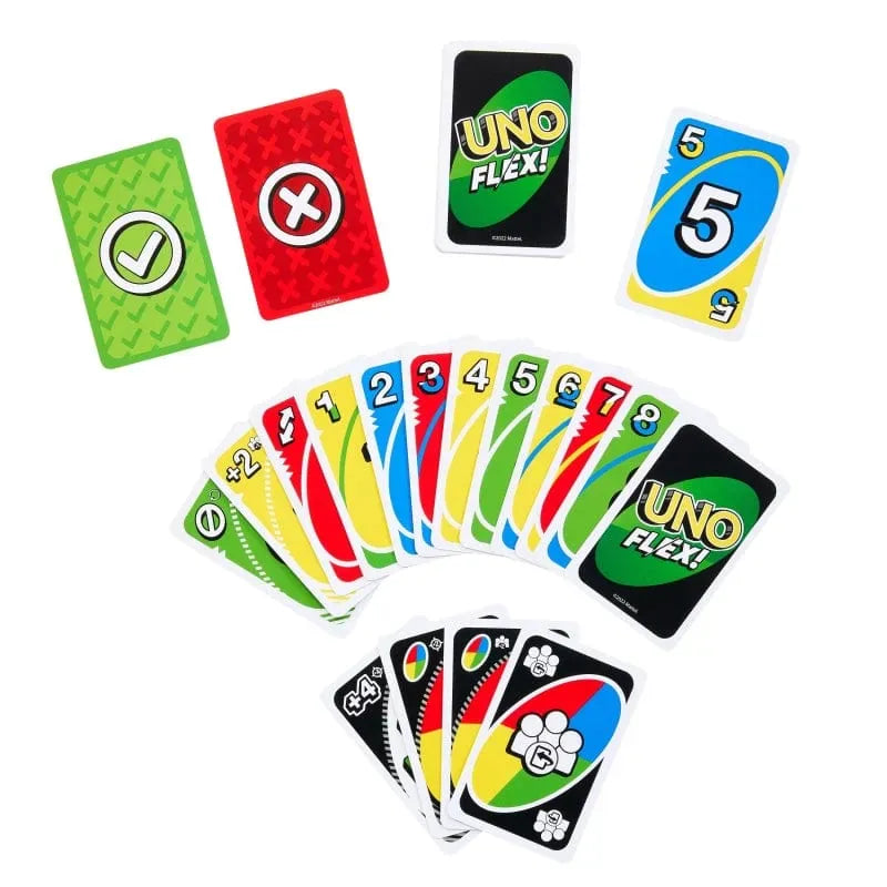 UNO kortos „FLEX“-Stalo žaidimai-Brain Games LT
