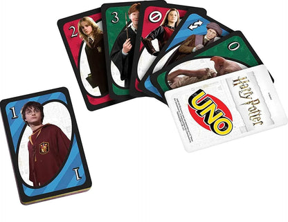 UNO kortos Harry Potter-Stalo žaidimai-Brain Games LT