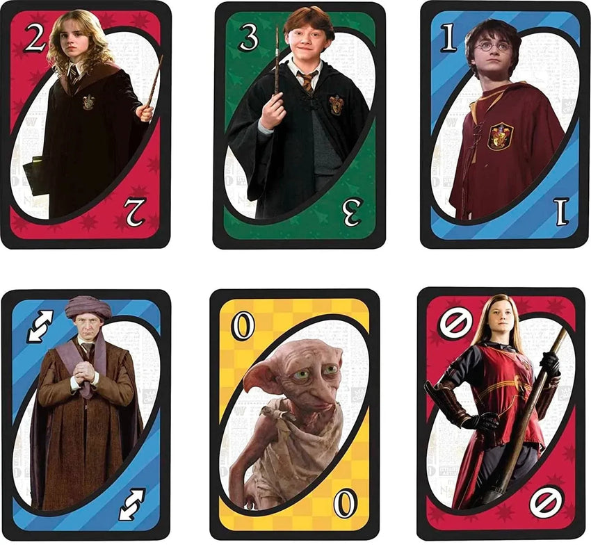 UNO kortos Harry Potter-Stalo žaidimai-Brain Games LT