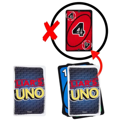 UNO LIAR'S-Stalo žaidimai-Brain Games LT