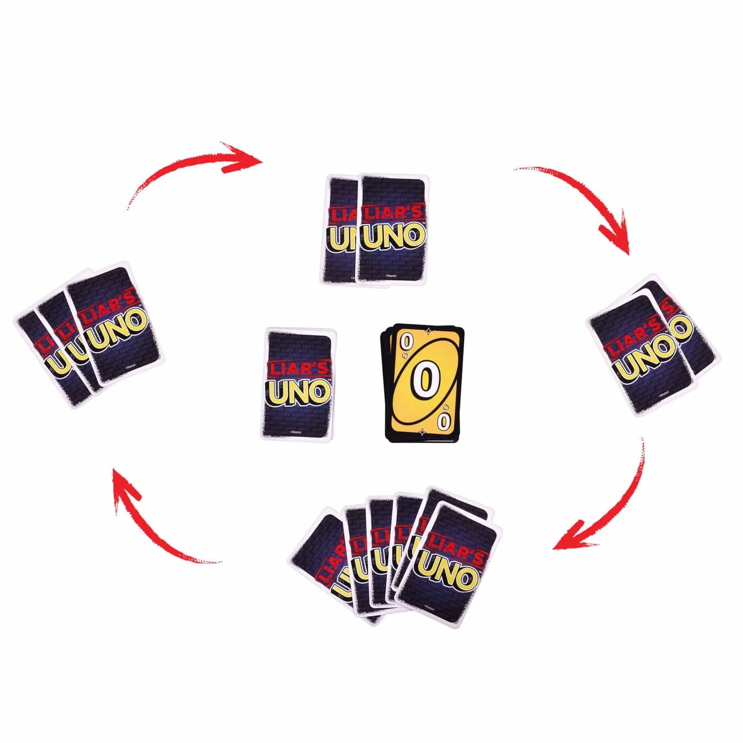 UNO LIAR'S-Stalo žaidimai-Brain Games LT