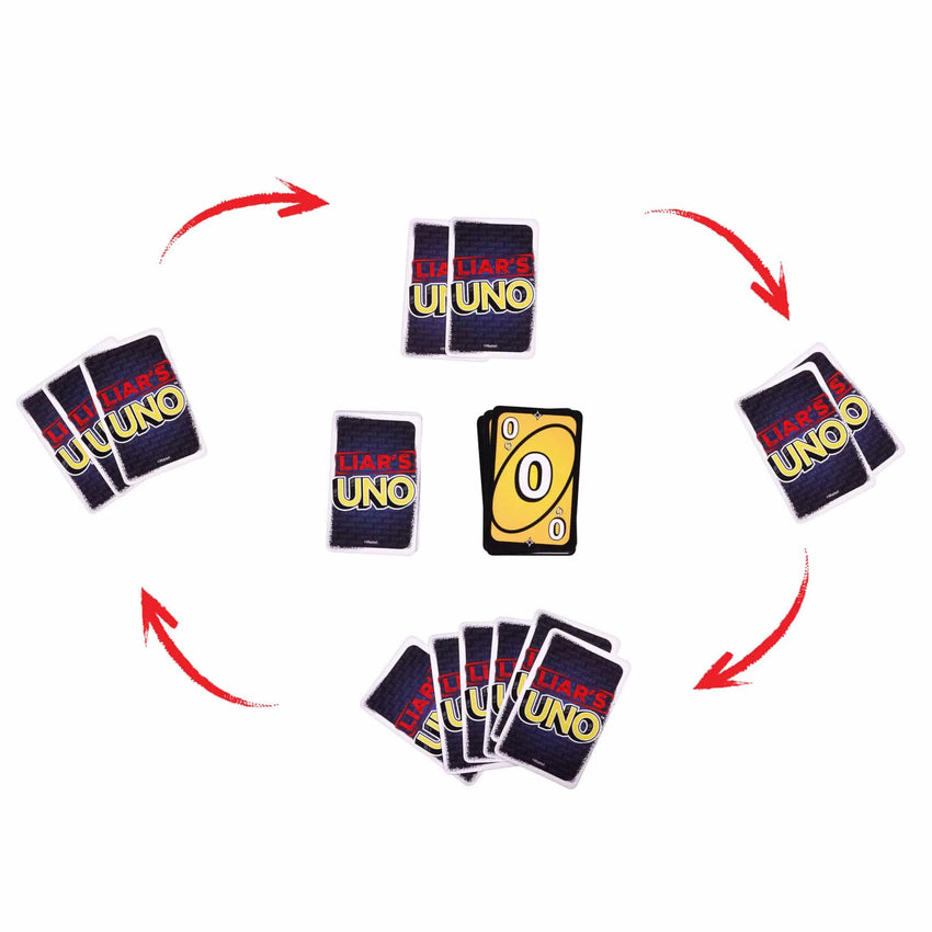 UNO LIAR'S-Stalo žaidimai-Brain Games LT