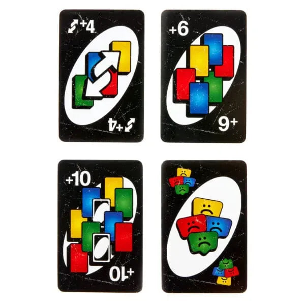 UNO No Mercy-Stalo žaidimai-Brain Games LT