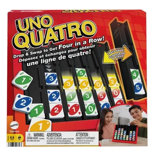 UNO „Quatro“-Stalo žaidimai-Brain Games LT