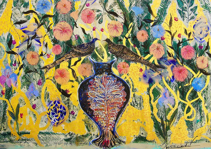 Vase of inspiration, 1000-Universalios dėlionės-Brain Games LT
