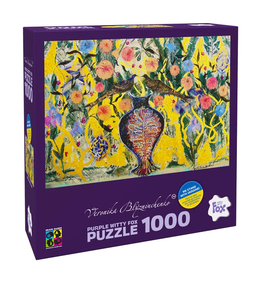 Vase of inspiration, 1000-Universalios dėlionės-Brain Games LT