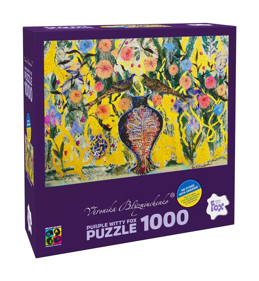 Vase of inspiration, 1000-Universalios dėlionės-Brain Games LT