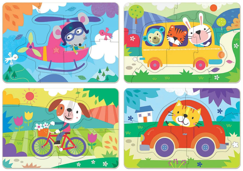 Vehicles My First Puzzles-Vaikiškos dėlionės-Brain Games LT