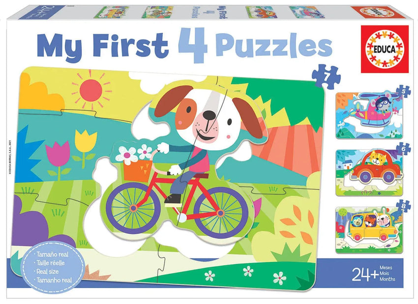 Vehicles My First Puzzles-Vaikiškos dėlionės-Brain Games LT