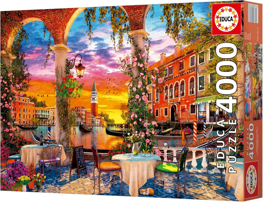 Venice, 4000-Universalios dėlionės-Brain Games LT