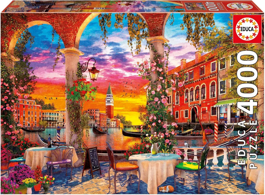 Venice, 4000-Universalios dėlionės-Brain Games LT