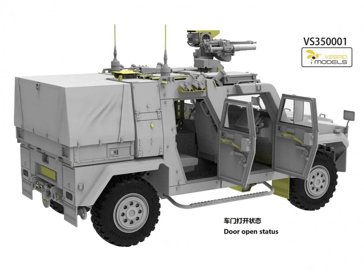 VESPID MODELS - Eagle IV German Utility Vehicle 2011 Production-Surenkami modeliai-Brain Games LT