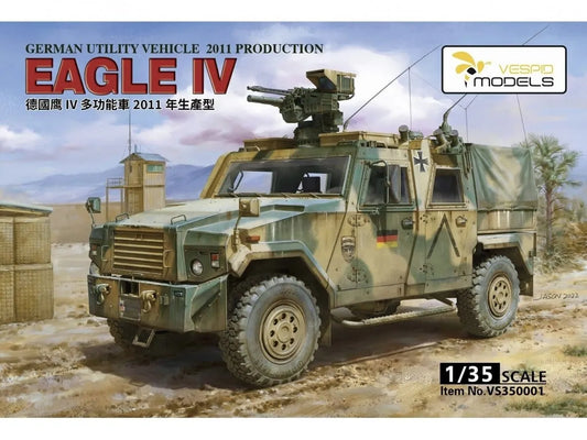 VESPID MODELS - Eagle IV German Utility Vehicle 2011 Production-Surenkami modeliai-Brain Games LT