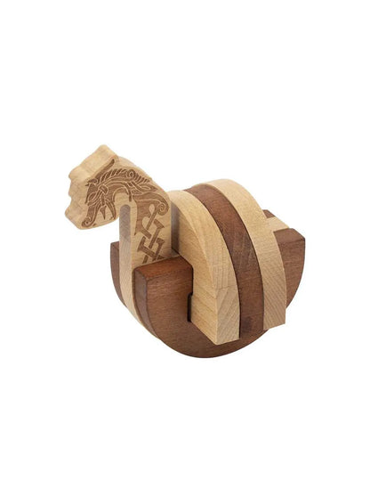 Viking Long Boat Puzzle-Galvosūkiai-Brain Games LT
