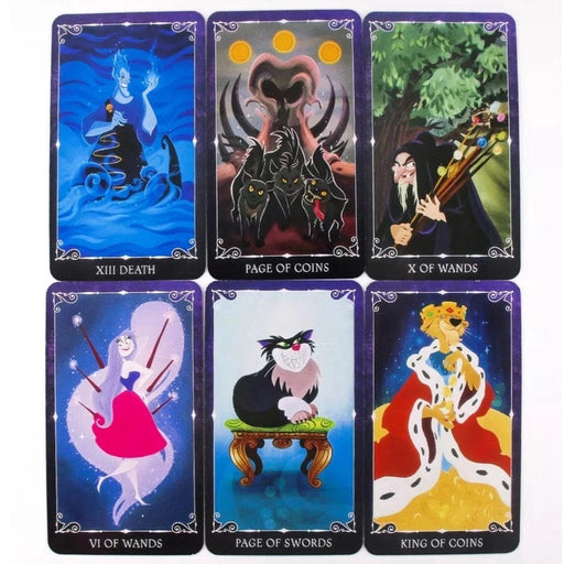 Vikintas Urniežius Kita Disney Villains Tarot cards
