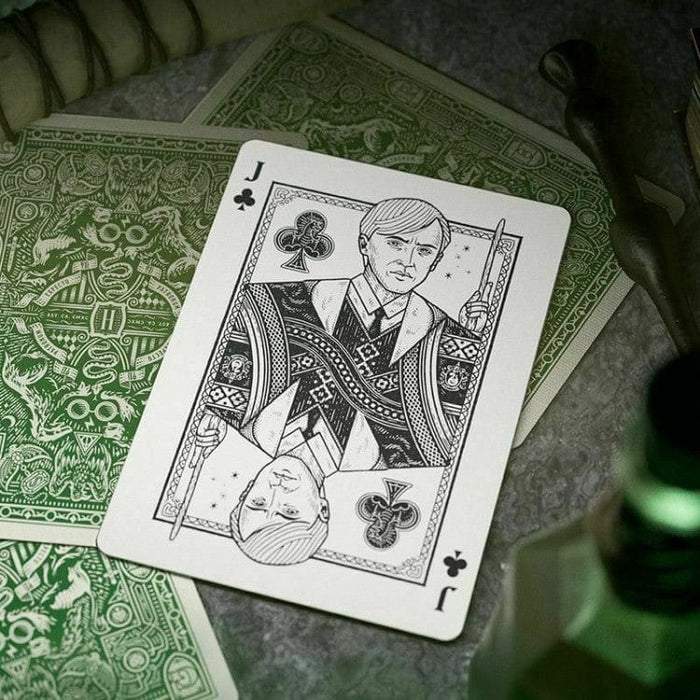 Vikintas Urniežius Kita Harry Potter Slytherin Žalios Theory11 žaidimo kortos