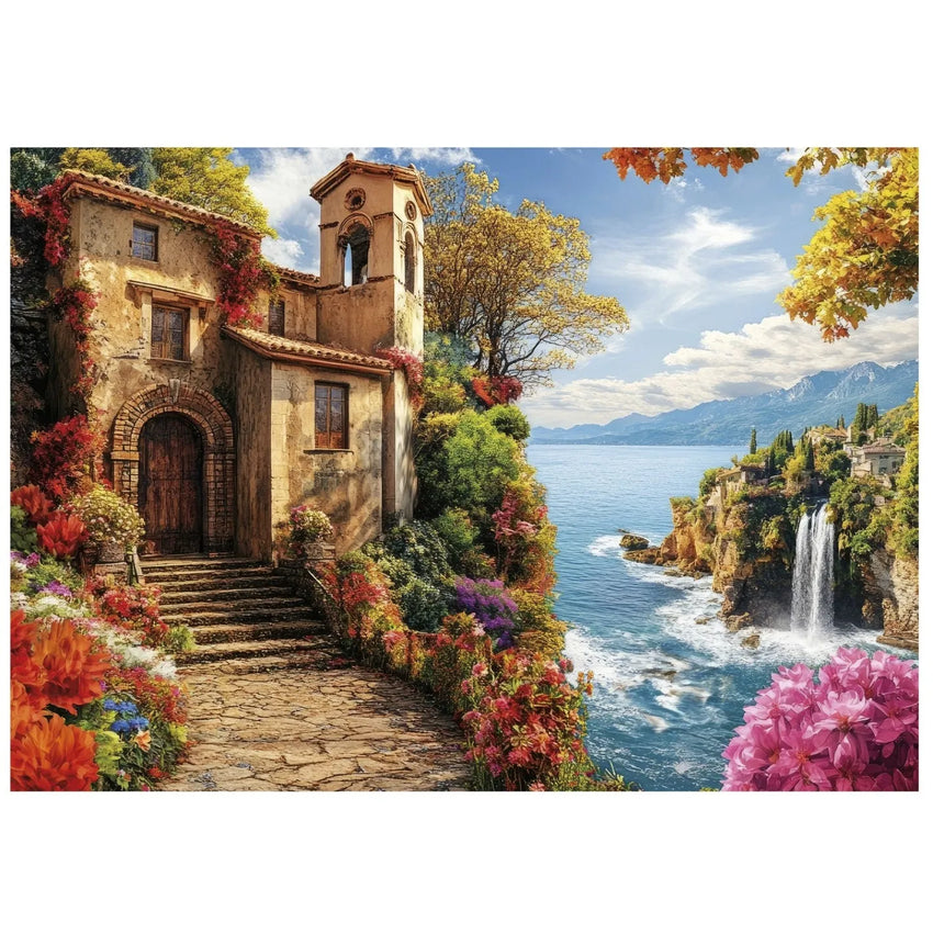 Villa by the Sea, 500-Universalios dėlionės-Brain Games LT