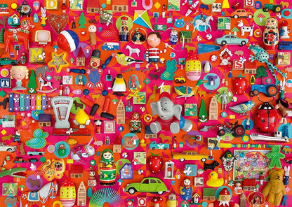 Vintage toys, 1000-Universalios dėlionės-Brain Games LT