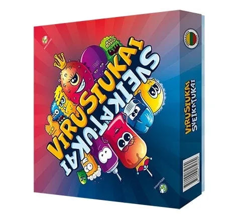 Virusiukai ir sveikatukai-Stalo žaidimai-Brain Games LT