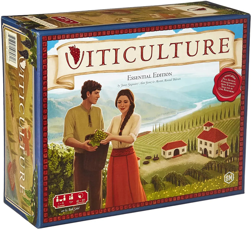 Viticulture Essential Edition-Stalo žaidimai-Brain Games LT