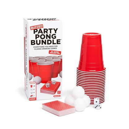 VR Distribution (UK) Limited Stalo žaidimai Buzzed Party Pong Bundle