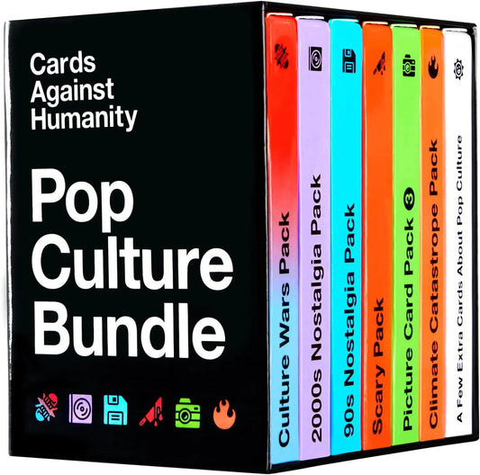 VR Distribution (UK) Limited Stalo žaidimai Cards Against Humanity Pop Culture Bundle