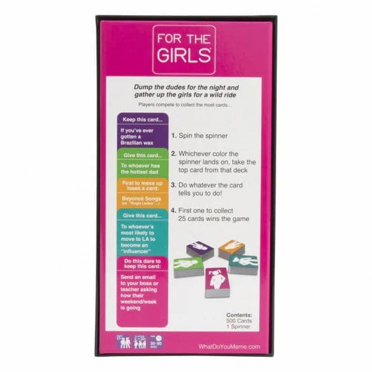 VR Distribution (UK) Limited Stalo žaidimai For The Girls UK Edition