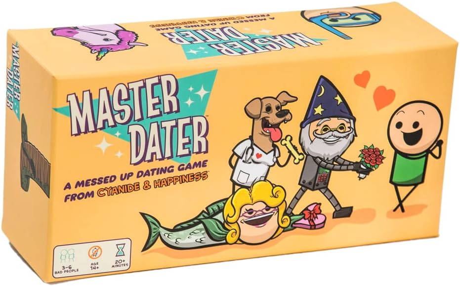 VR Distribution (UK) Limited Stalo žaidimai Master Dater by Cyanide & Happiness