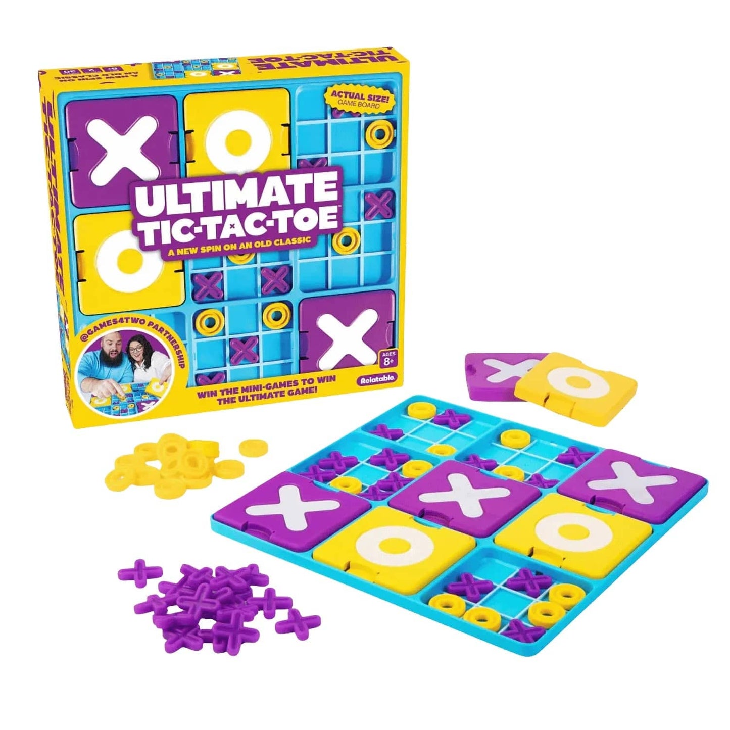 VR Distribution (UK) Limited Stalo žaidimai Super Tic Tac Toe