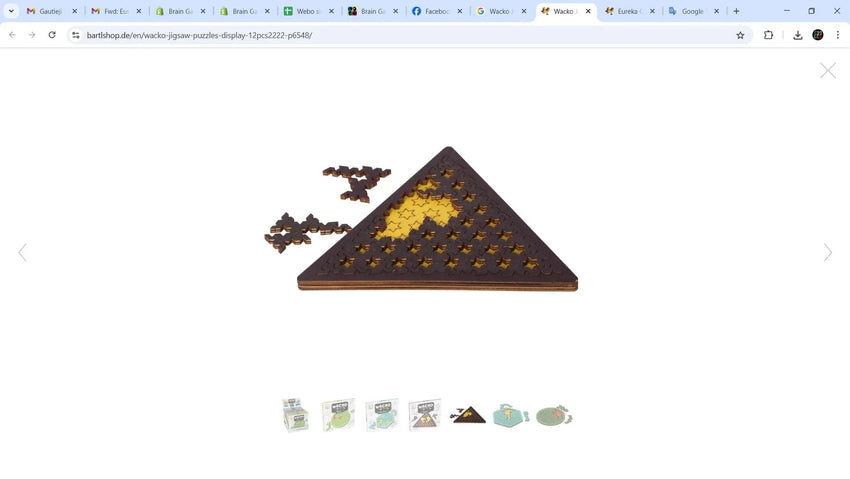 Eureka Galvosūkiai Wacko Jigsaw Puzzles