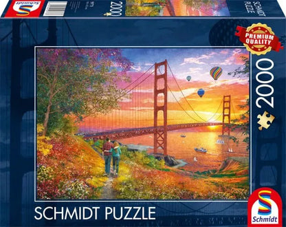 Walking to the Golden Gate Bridge, 2000-Universalios dėlionės-Brain Games LT