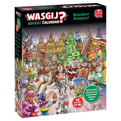 Wasgij Advent Calendar 2025-Universalios dėlionės-Brain Games LT